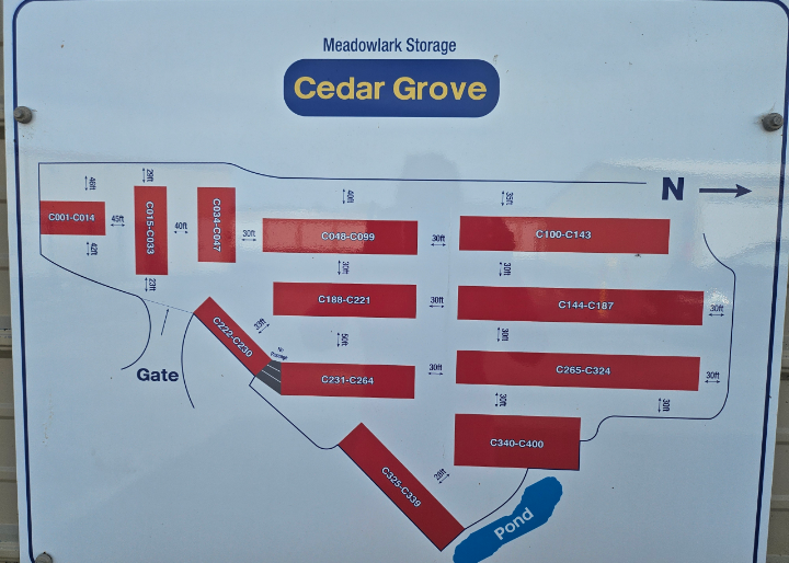 Cedar Grove Map